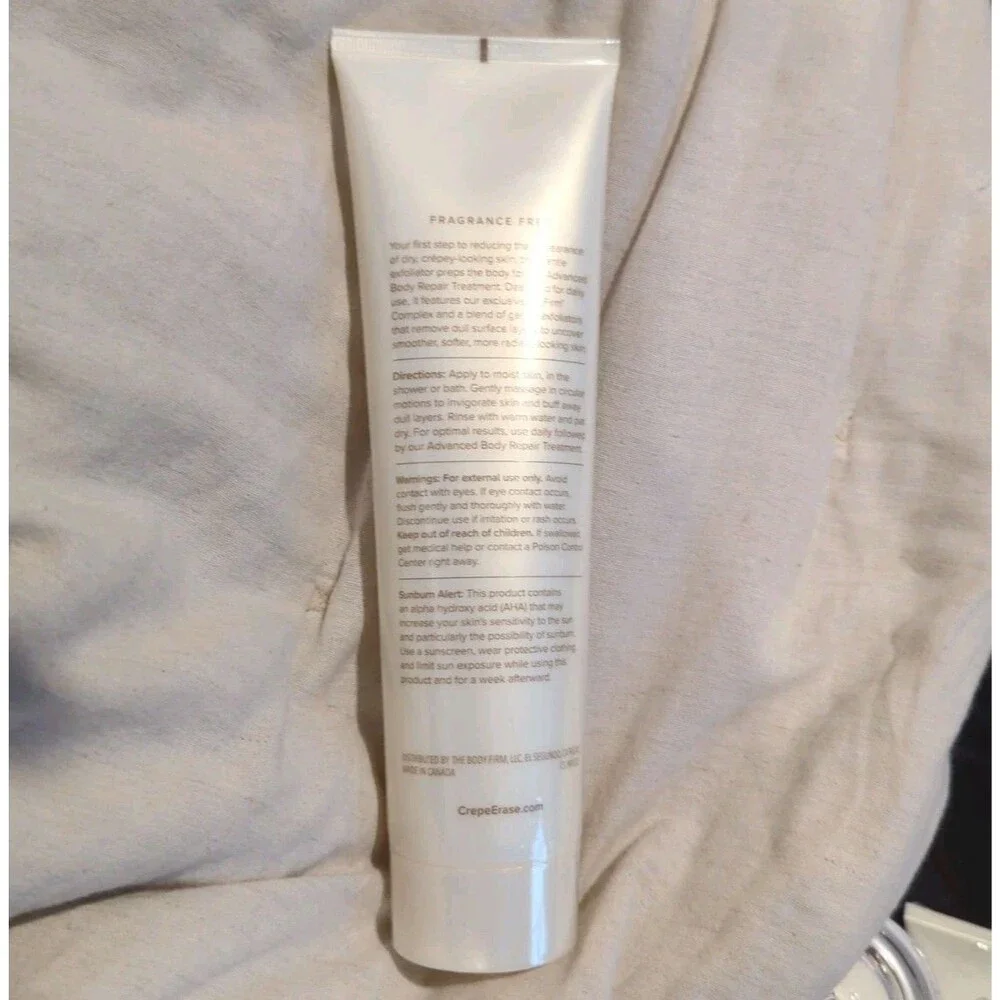 BODY FIRM Crepe Erase Body Smoothing‎ Pre-Treatment 10 oz NEW Sealed